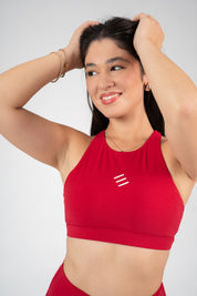 Reggiseno sportivo rosso Extreme Soft