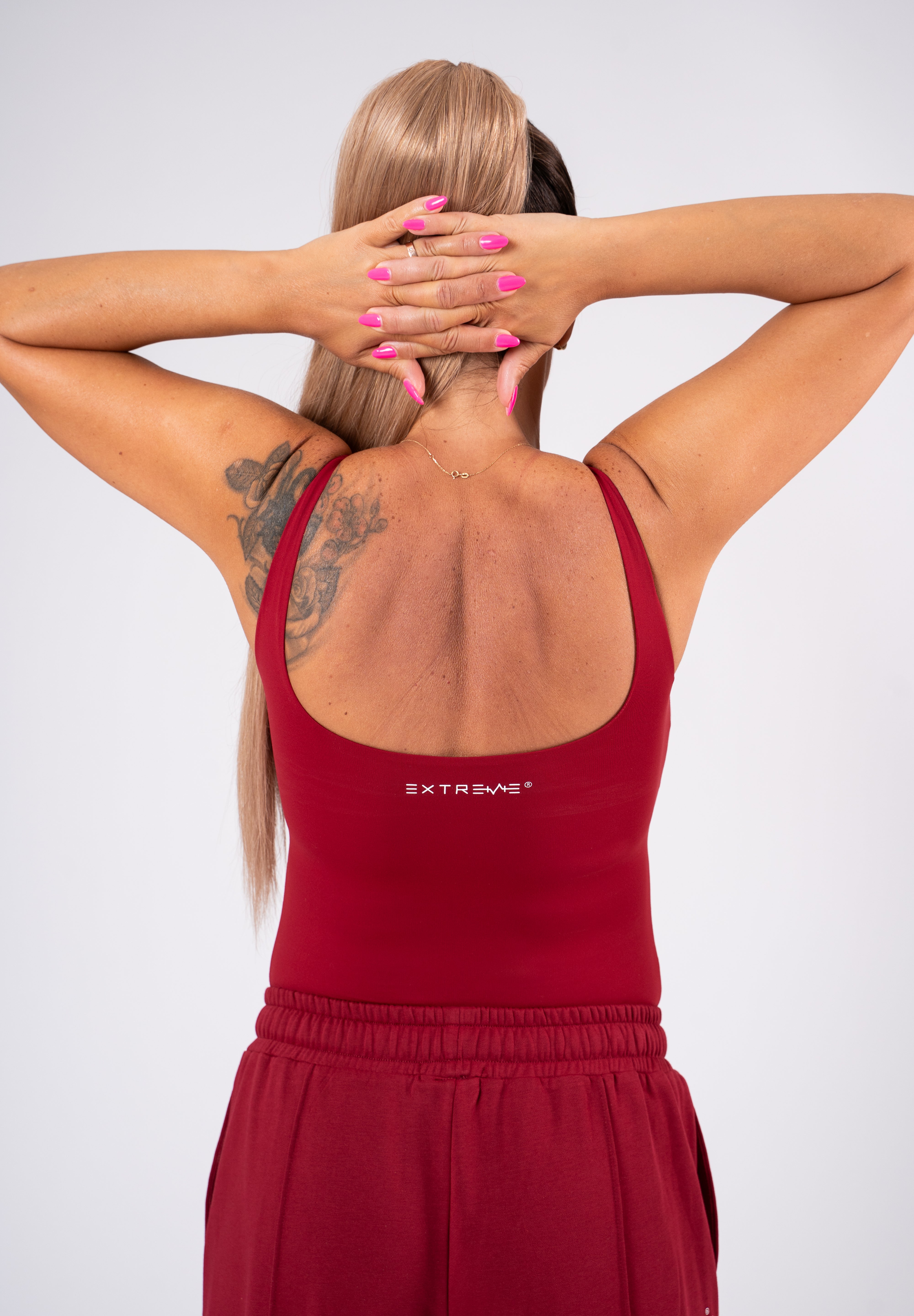 Top sportivo rosso Extreme Edge