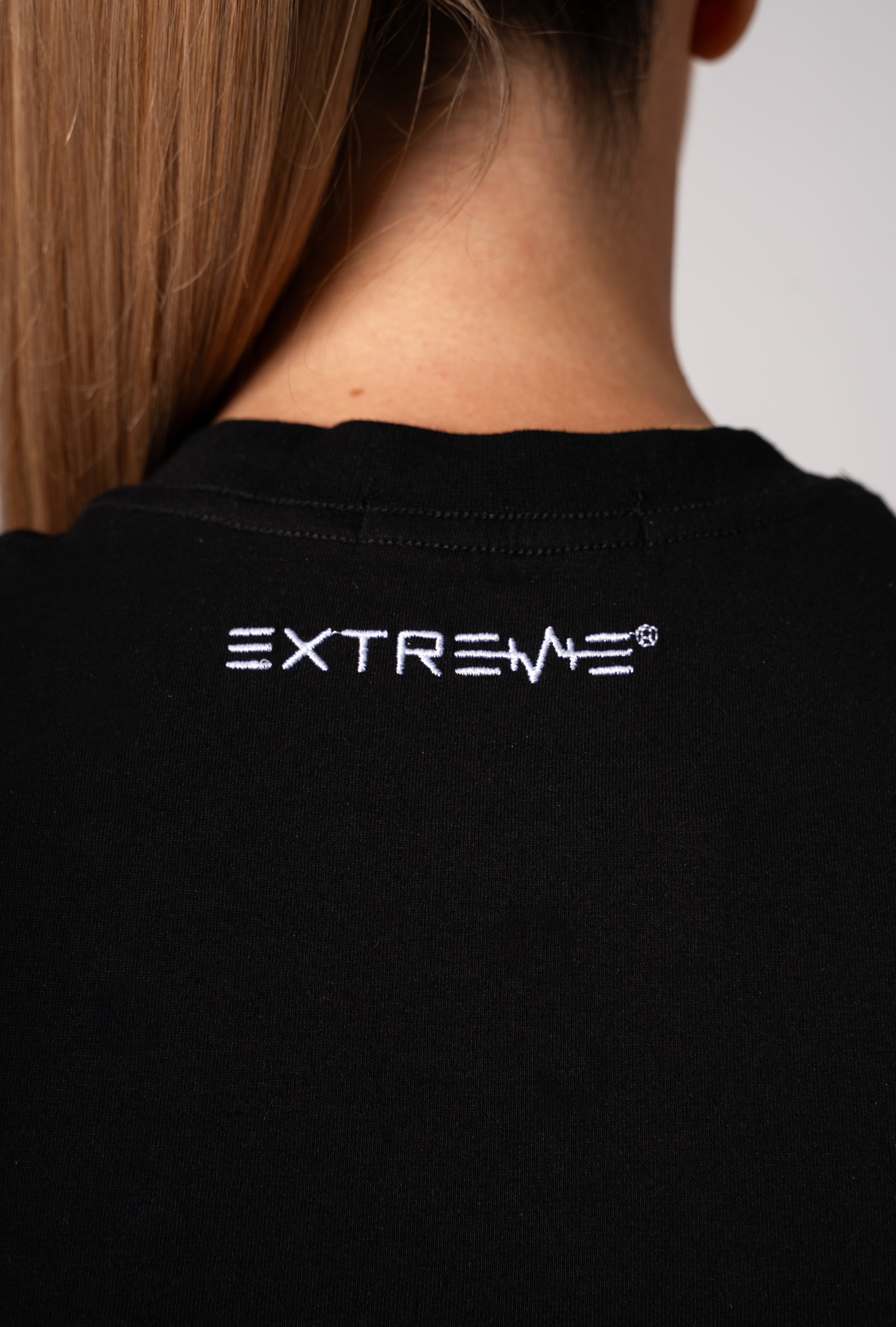 Maglietta a maniche corte nera Extreme Timeless