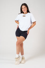 Maglietta corta bianca oversize Extreme Since 2013