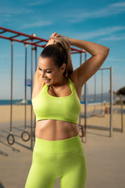 Reggiseno sportivo lime Extreme Vibe