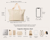 Daily Tote Bag | White