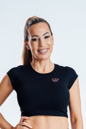 Crop top maniche corte ET Zara