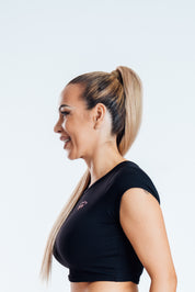 Crop top maniche corte ET Zara