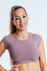 Crop top kratkih rukavaET Zara 