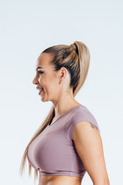 Crop top maniche corte ET Zara