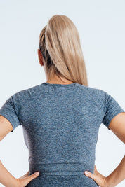 Crop top maniche corte ET Andrea