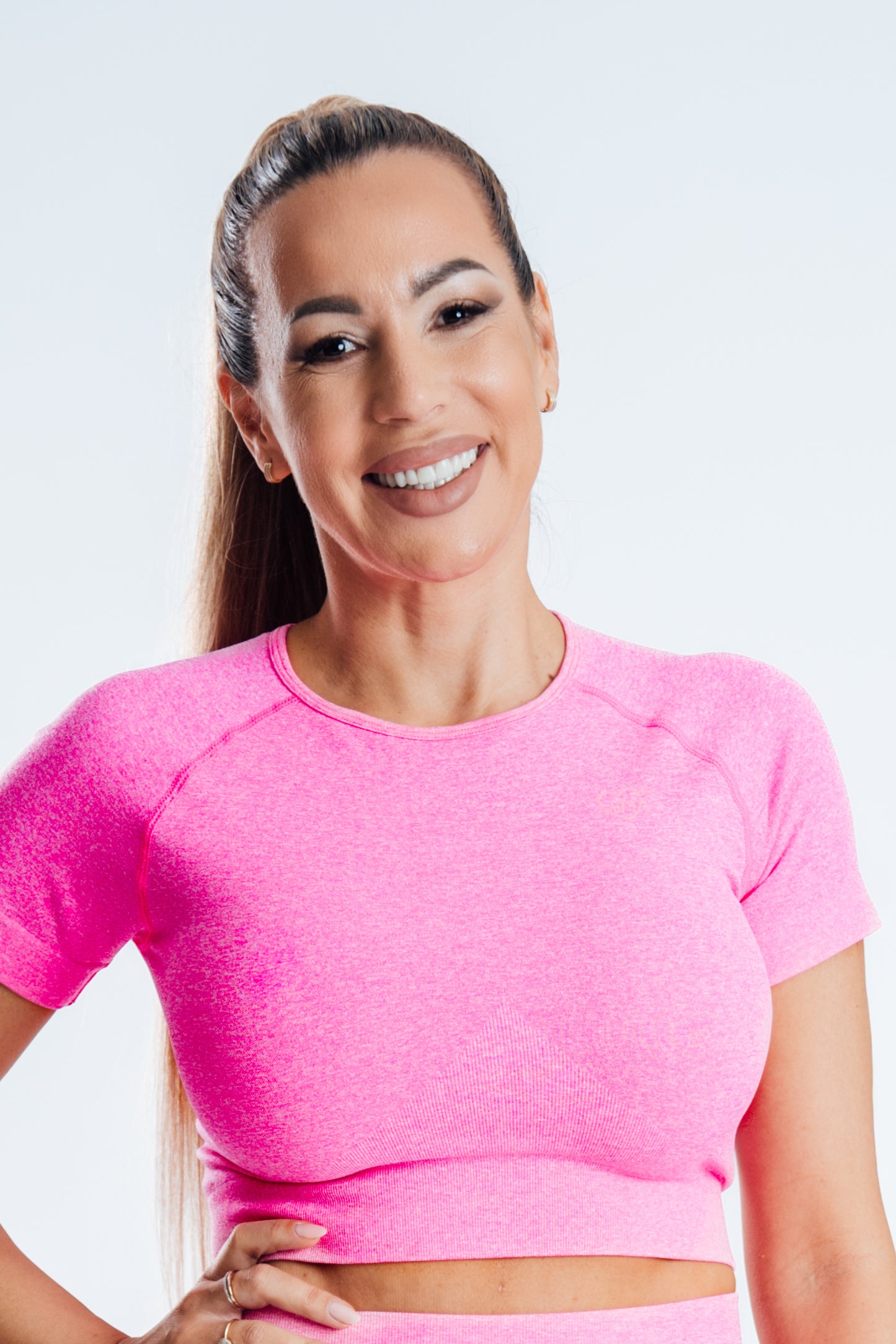 Crop top maniche corte ET Andrea