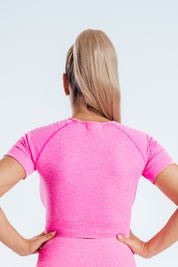 Crop top maniche corte ET Andrea