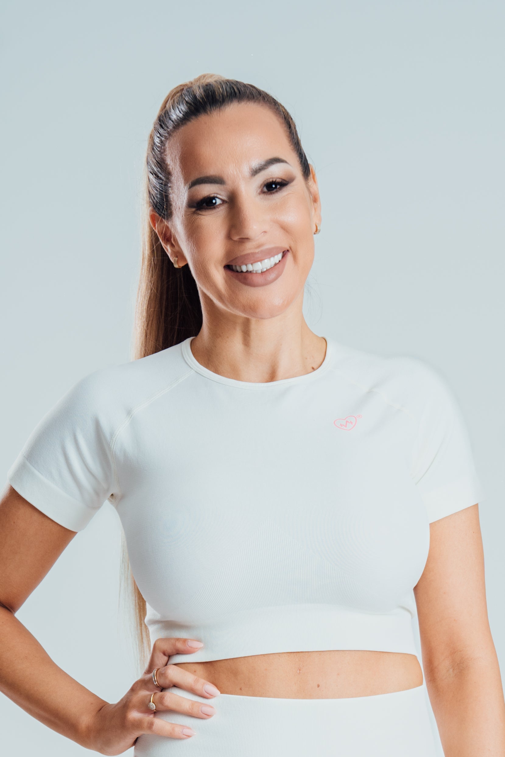 Crop top maniche corte ET Andrea