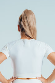 Crop top maniche corte ET Andrea