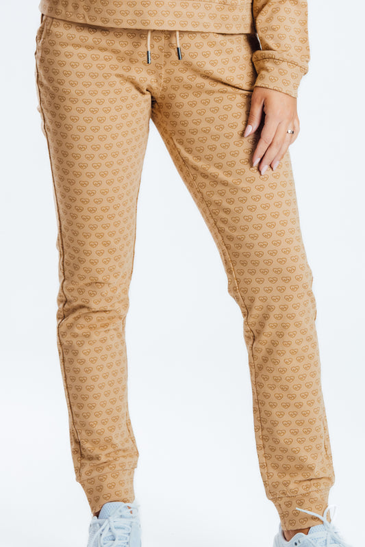 MONOGRAM ET HEART PANTS