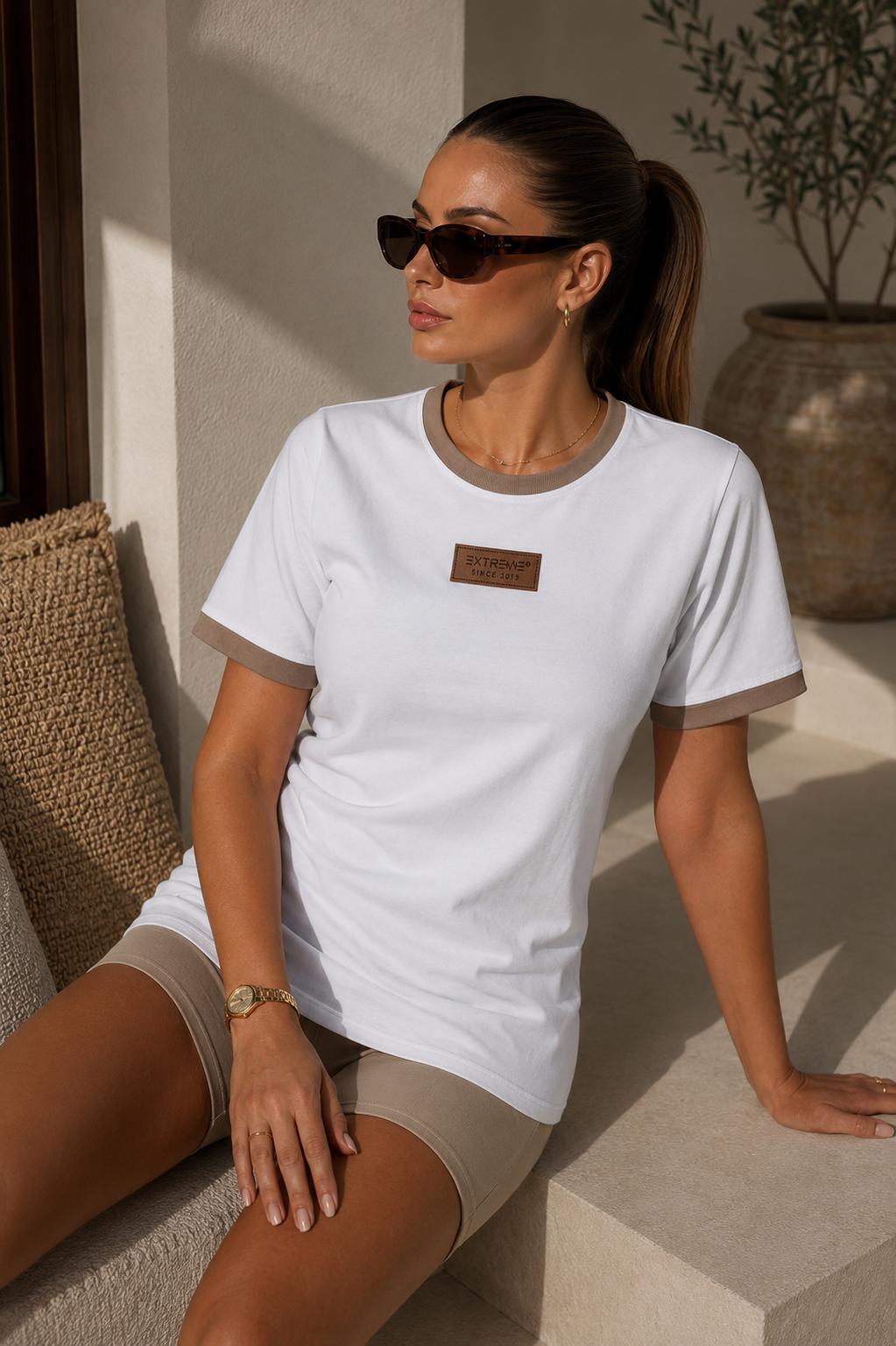 T-shirt | regular | White