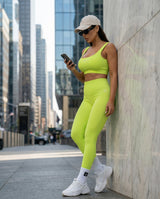 Support Bra |  Lime