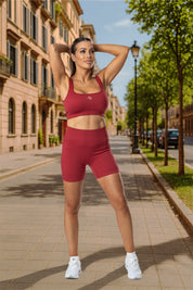 Short leggings red Extreme Vibe