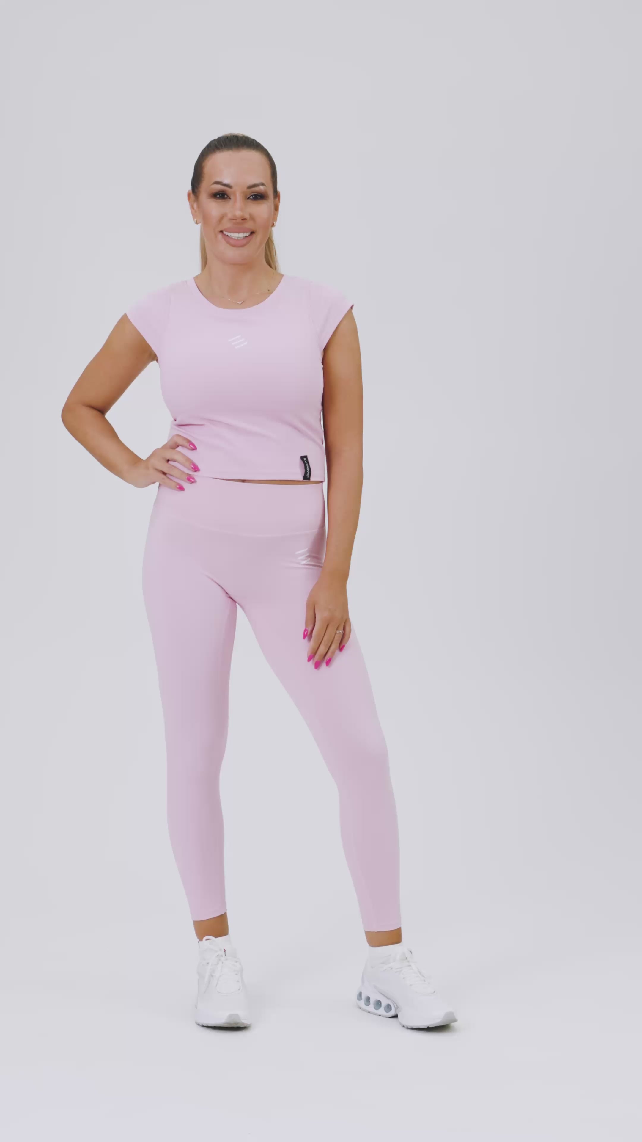 Crop top nero Extreme Pulse