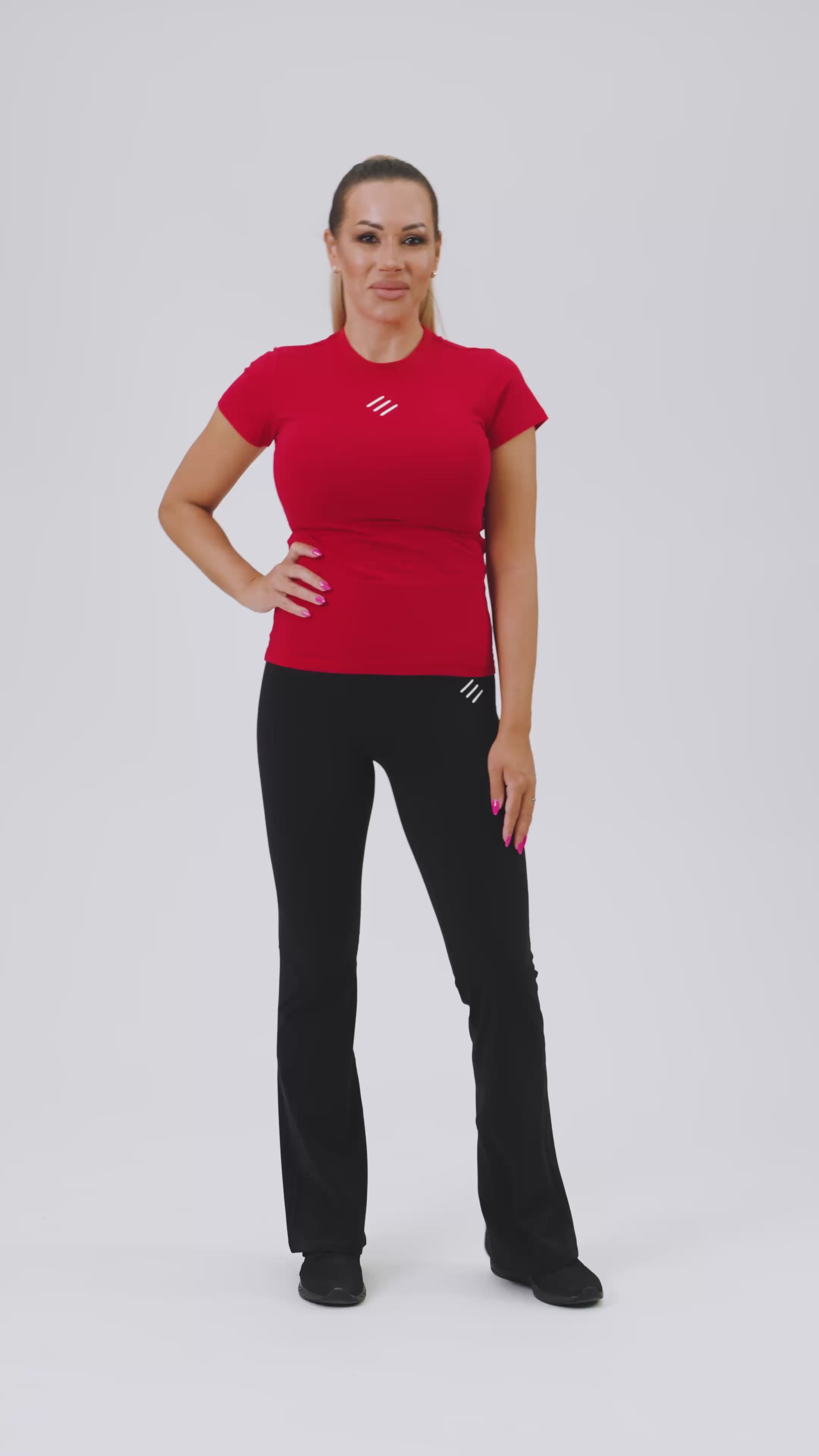 Maglietta a maniche corte rossa Extreme Timeless