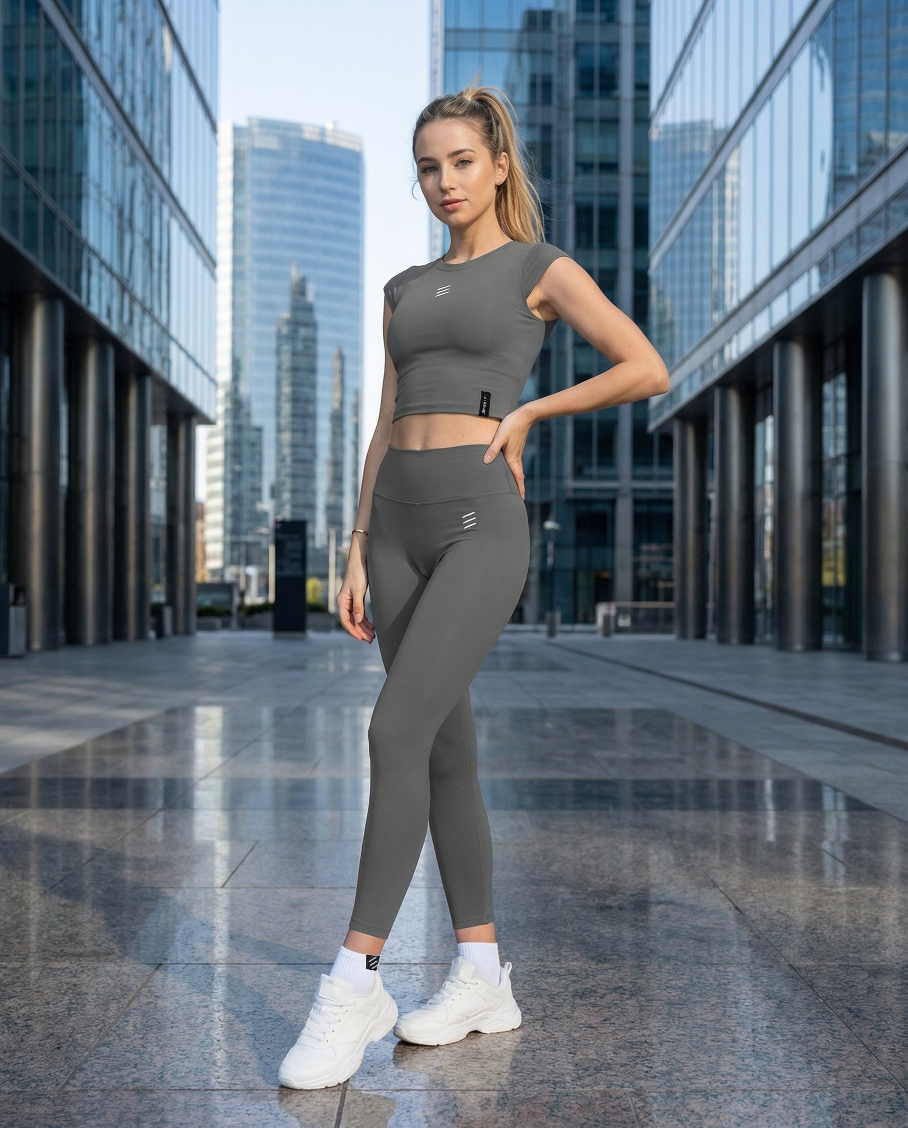 Long Leggings | Grey