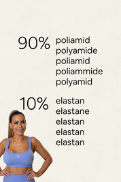 Reggiseno sportivo viola Extreme Vibe