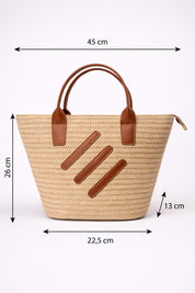 Borsa intrecciata – Grande